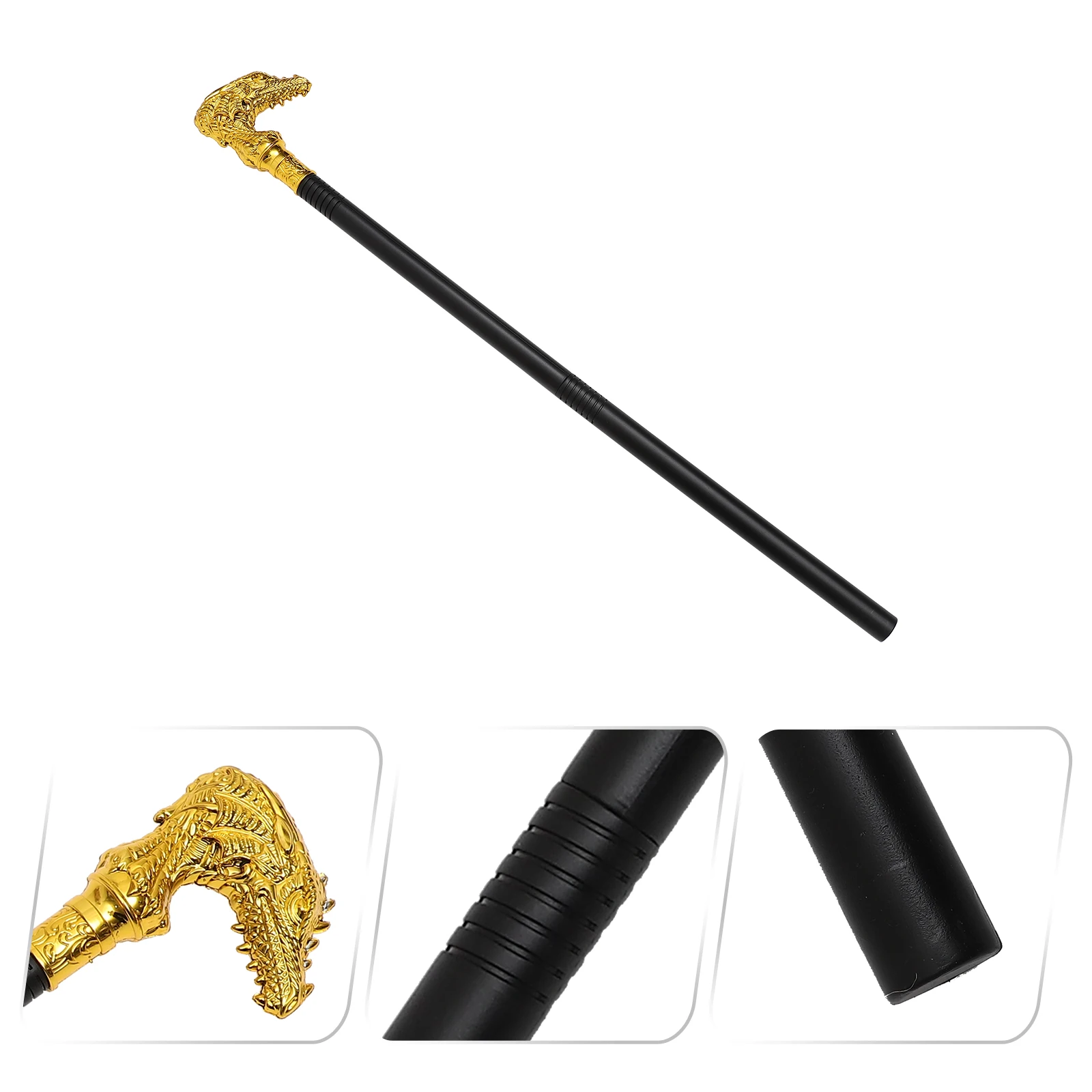 

Dragon Walking Stick Punk Style Prop Halloween Cosplay Unique Design Lightweight Decorative Party Photo Prop Cosplay Halloween