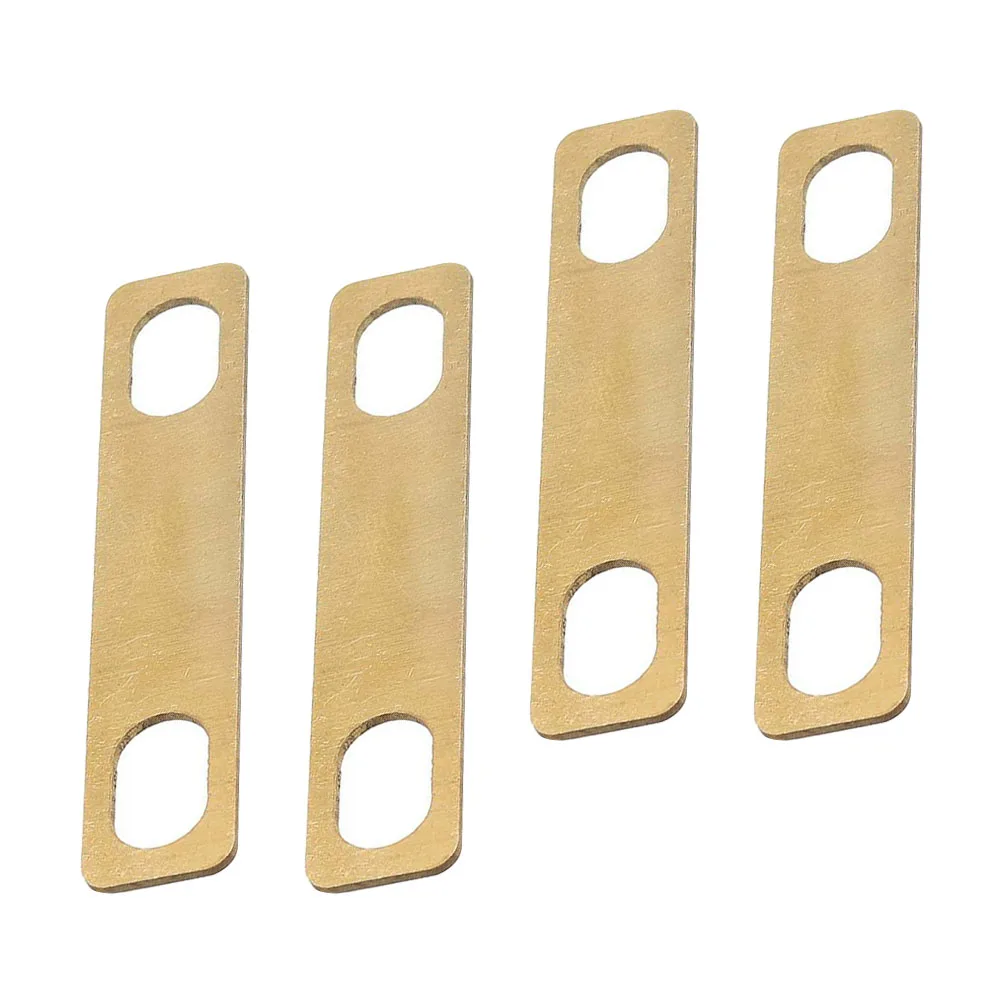1set Guitar Neck Shims Brass Thickened 0.2Mm 0.5Mm 1Mm Durable Metal Shim For Electric Bass Replacement Parts Accessories Guitar