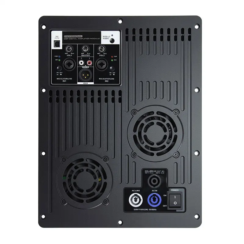 【2026】NOUVEAU 1000W deux modules d'amplificateur actif Classd amplificateur de puissance Audio professionnel Module Dsp