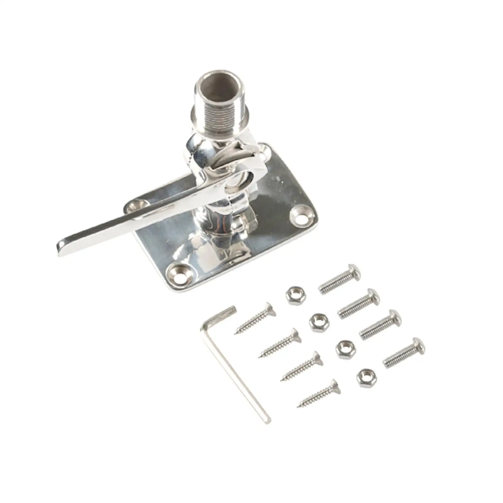 VHF Antenna Mount Include Installation Accessories Screws Replacement Spare Parts Hardware Easy to Install 316 Stainless Steel