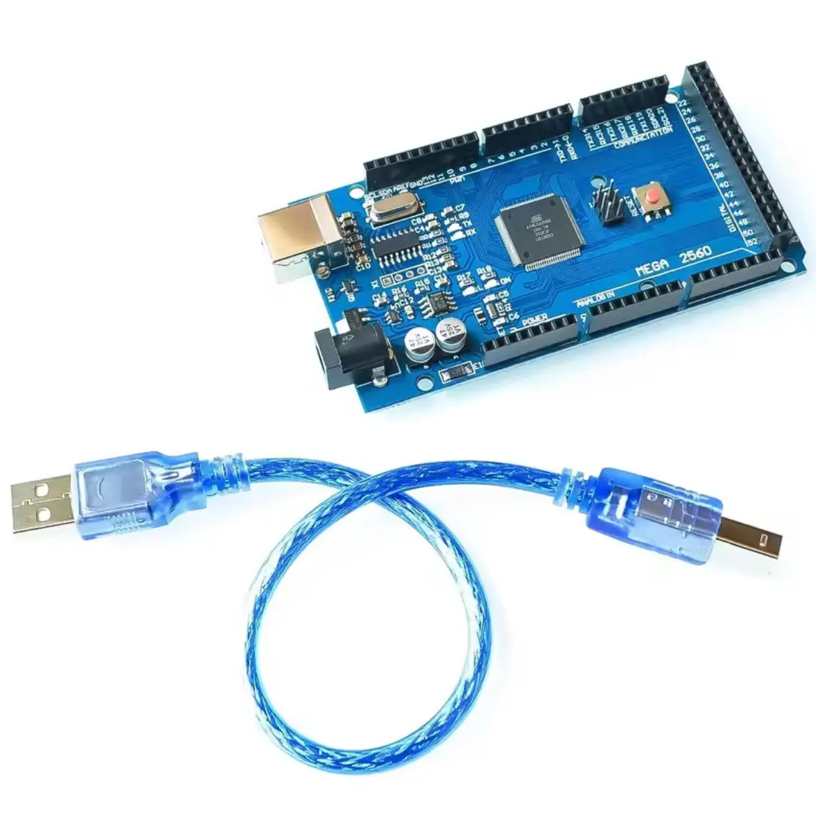 MEGA2560 MEGA 2560 R3 (ATmega2560-16AU CH340G) AVR USB Board Development Board MEGA2560 PRO For Arduino Expansion Board DIY Kit