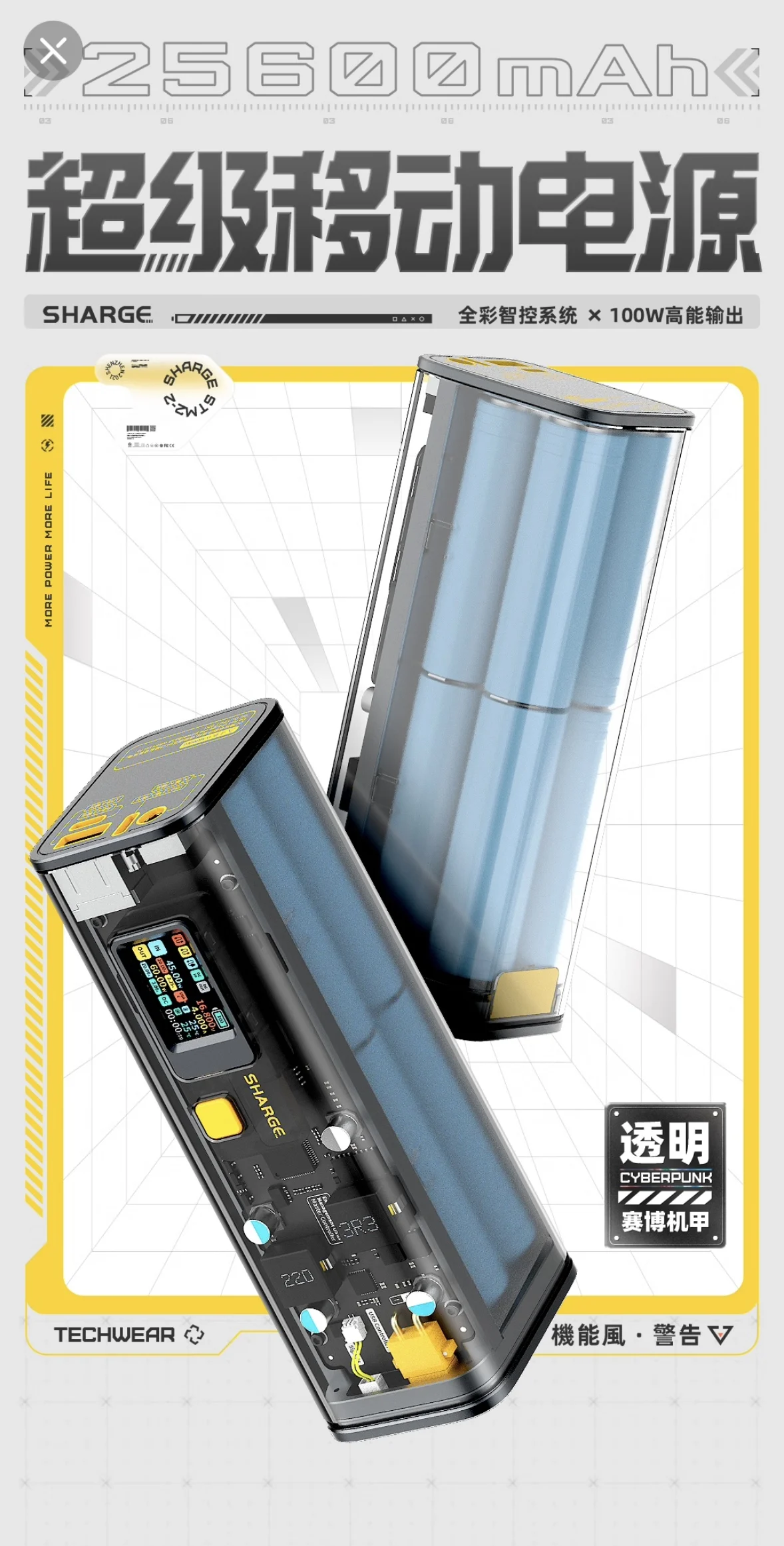 Shargeek Storm 2 100W 25600mAh Power Bank Review: Is It Worth the