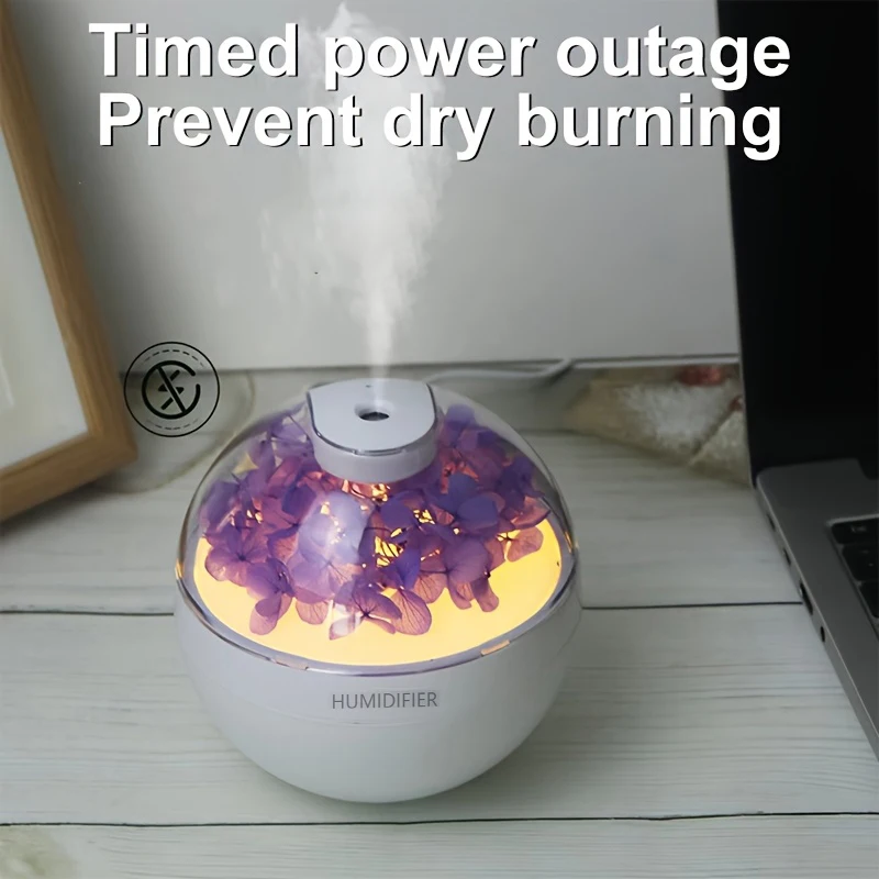 New Desktop Humidifier, Dual-speed Spray Intelligent Silent Sleeping Aromatherapy Machine, Home Compact Portable Humidifier