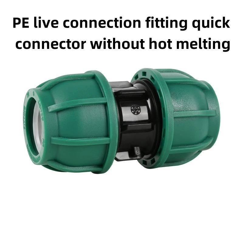 

Pe Quick-Connect Fittings, No Heat Fusion Required, Quick Connectors for Tap Water