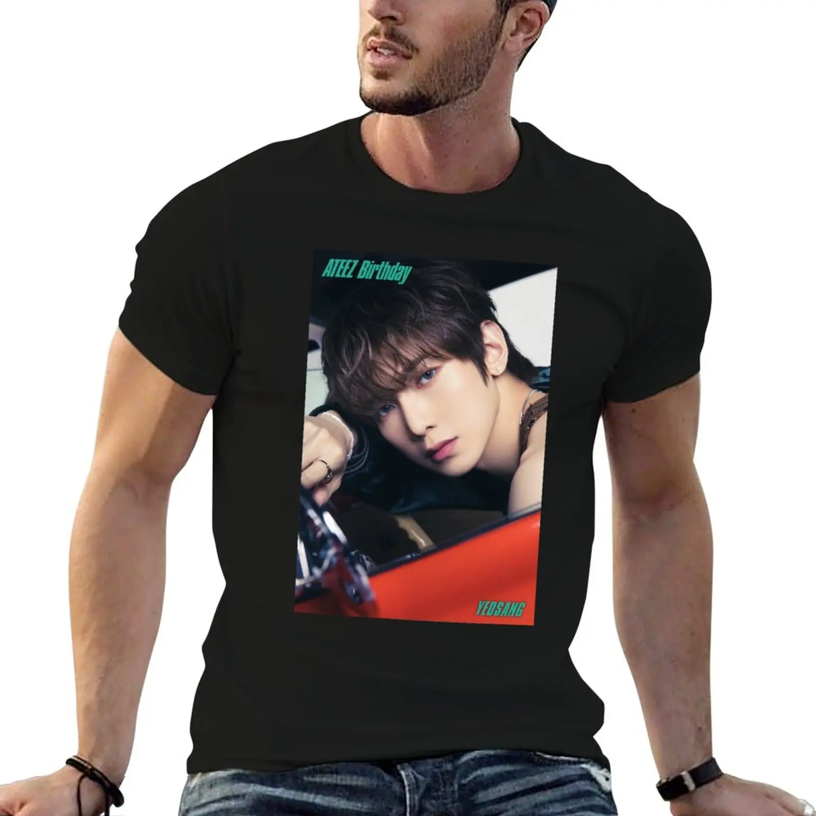 YEOSANG Birthday ATEEZ KPOP T-Shirt Cool Dry Performance T-Shirt