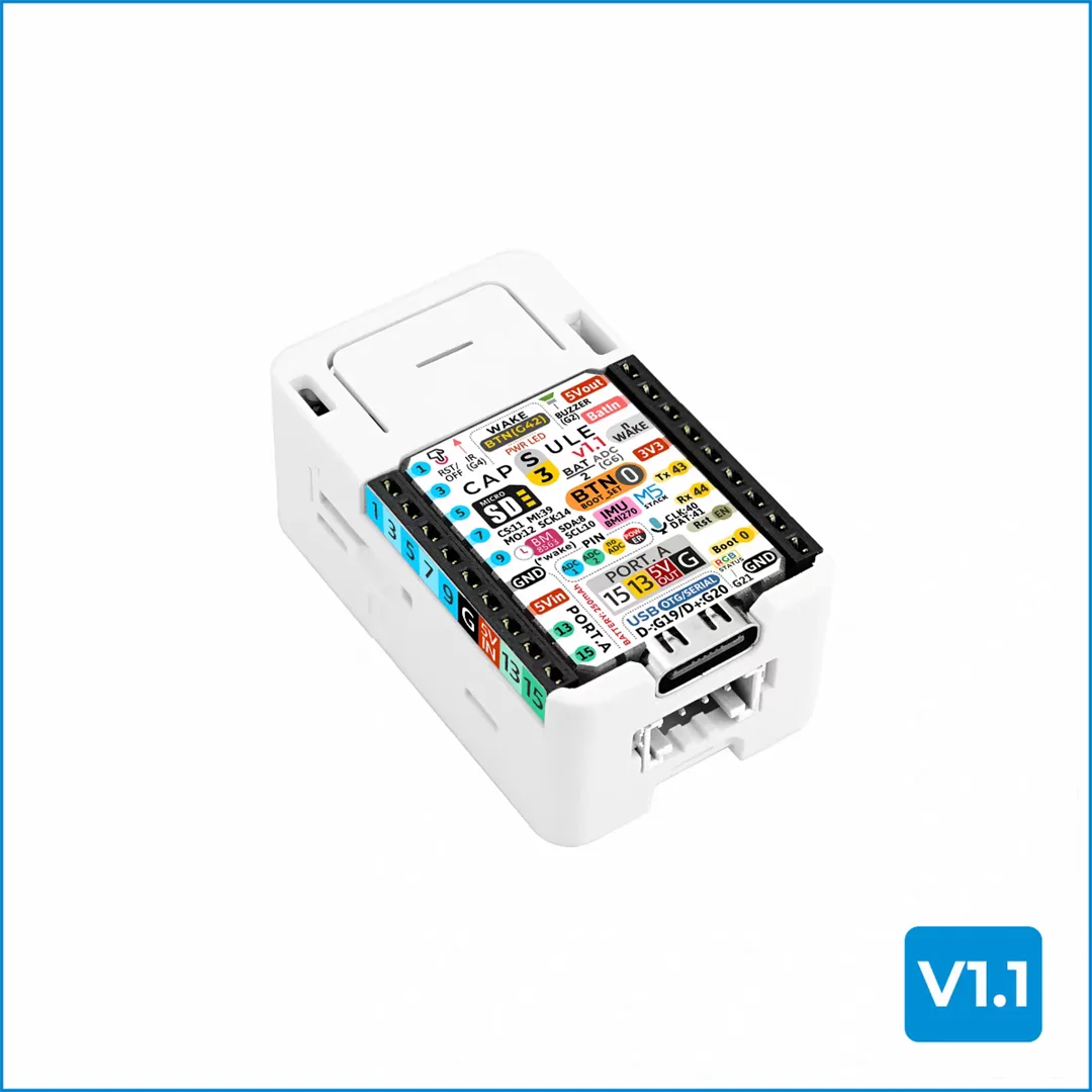 Official M5Stack Capsule v1.1 Embedded IoT Development Board ESP32S3 with Stamp-S3A
