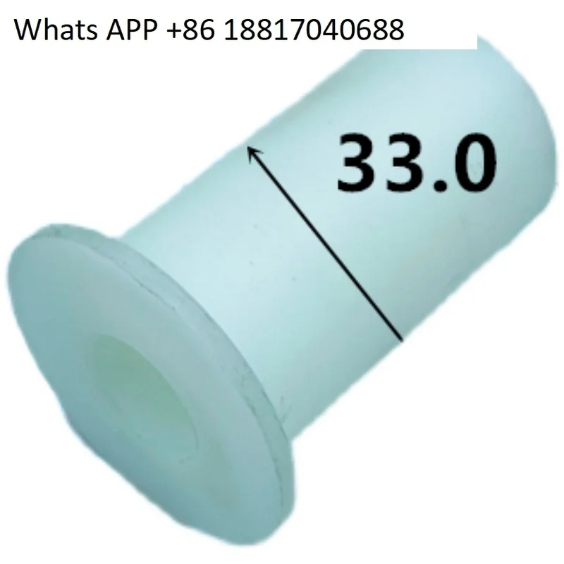 1 peça guantong xt320 alimentador de alimentação proteção frontal manga de nylon bucha pe