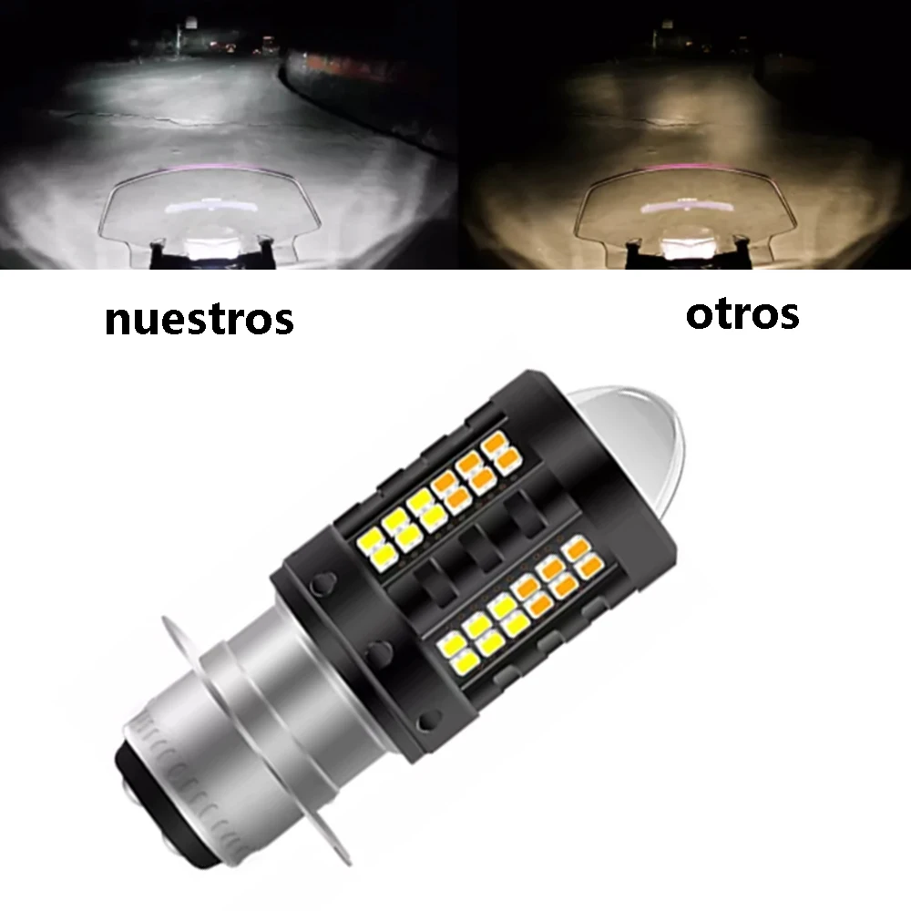 1 шт. новая светодиодная фара P15d 15 Вт водонепроницаемый светодиодный прожектор универсальные светодиодные противотуманные фары премиум-класса