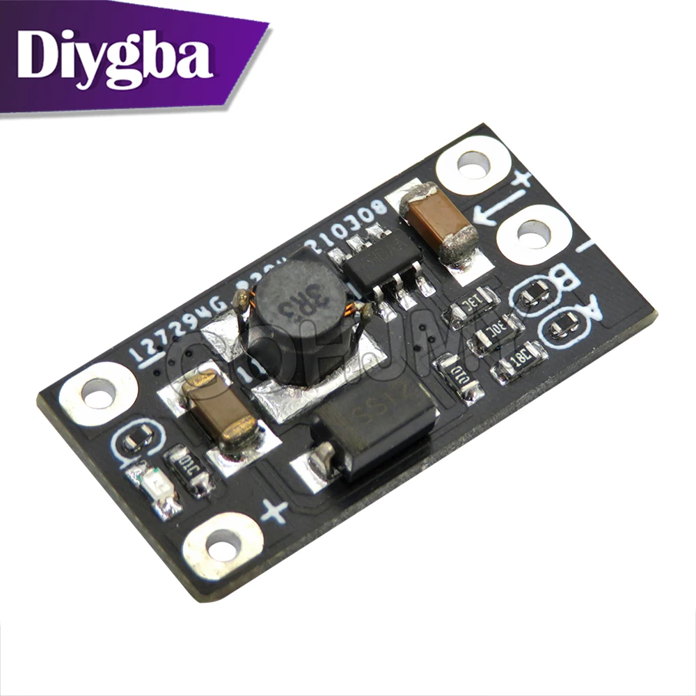 Mini DC-DC Booster Module 3.7V to 12V supports 5V/8V/9V/12V output lithium battery boost