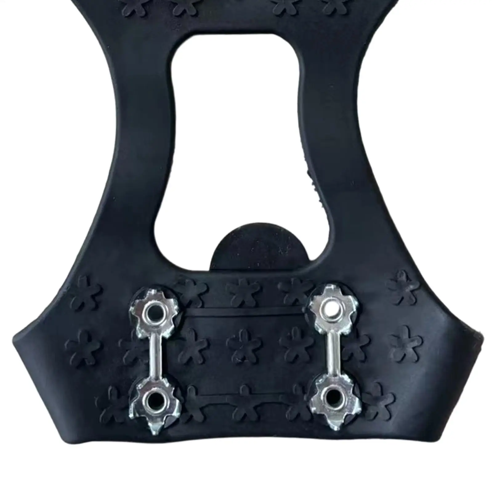 Ice Cleats For Shoes 10 Spikes Anti Skid Traction Snow Traction Cleats For Outdoor Work Winter Commuting Fishing Walking