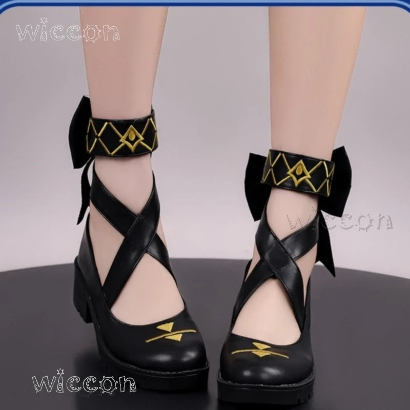 

disfraz adulto Wuthering Waves Danya Cosplay Shoes Anime Game Female Footwear Halloween Party Performance Wear Role Play Collect