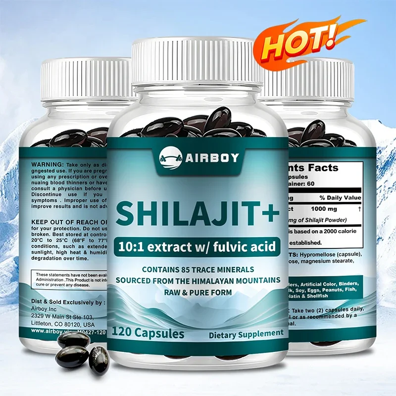 Shilajit - Improves Memory and Energy, Promotes Hormonal Balance