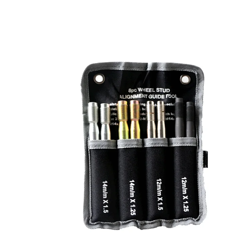 

Набор из 8 предметов, фиксированный позиционирующий стержень для установки ступицы шин, инструмент для фиксированного позиционирования ступицы колеса