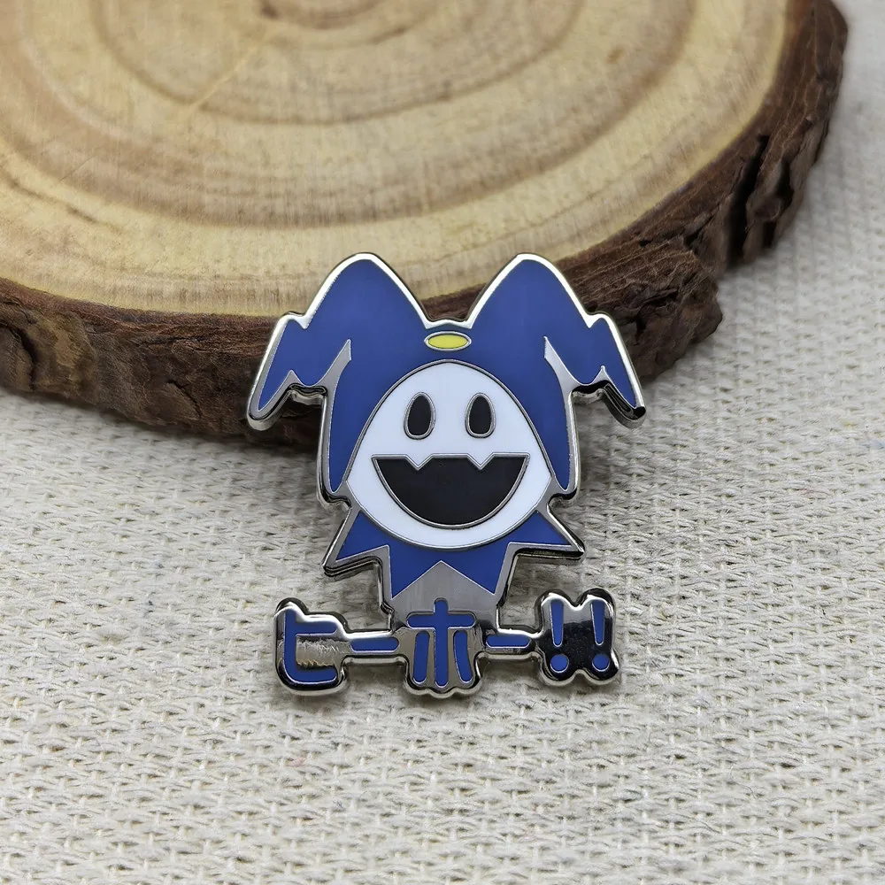 Frost Spirit Cartoon Enamel Brooch Pin Game Character Collar Lapel Pins Badges Women Men Brooches Fashion Jewelry Accessories