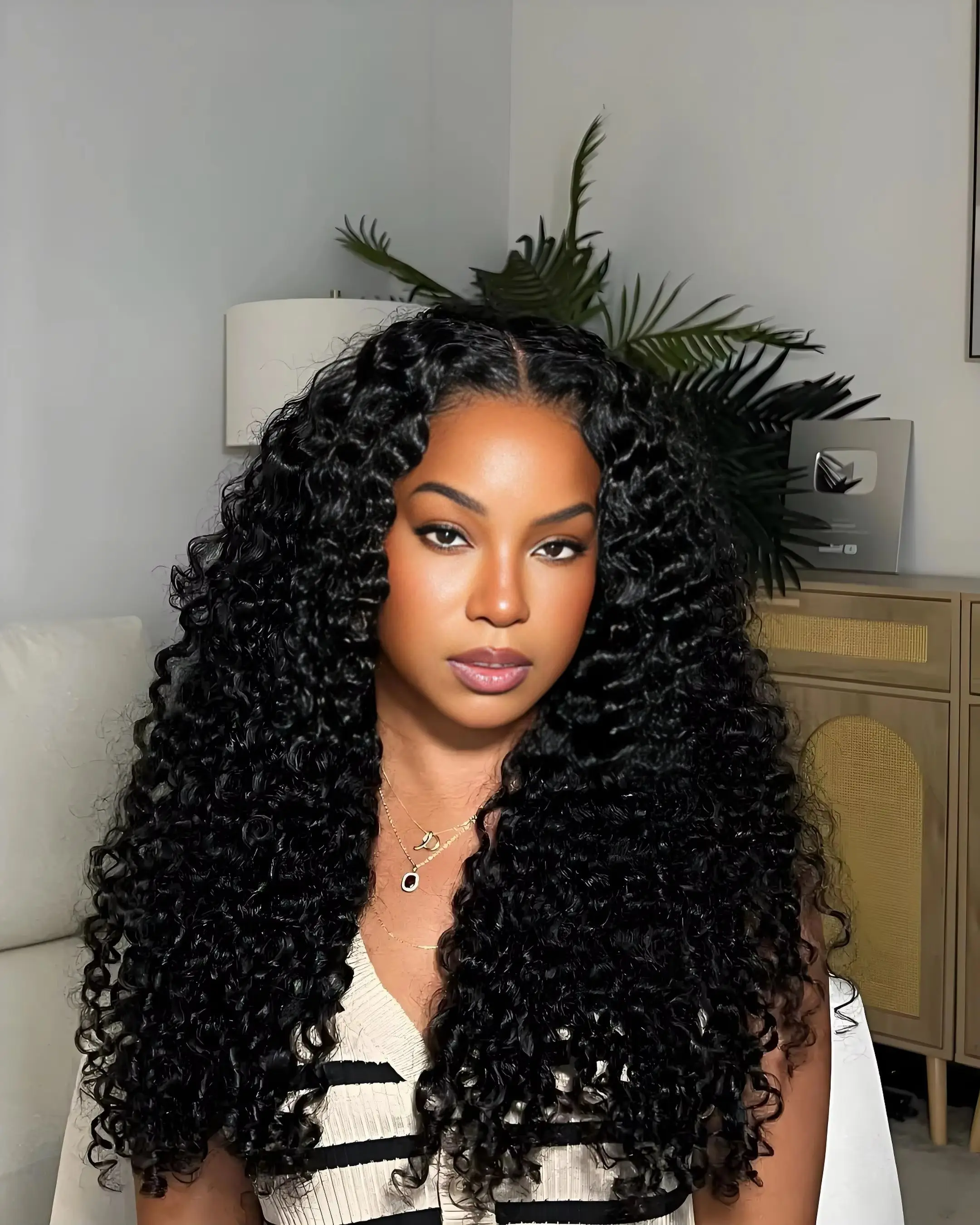 

Парик с глубокой волной 13x6 13x4, предварительно сформированный, с кружевной передней частью, из 100% натуральных человеческих волос, плотность 220%, с эффектом бэби-хейв, натуральный черный цвет, для женщин