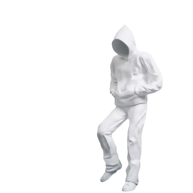 

Internet celebrity tide play large ornaments abstract figure sculpture sales office hotel living room large floor