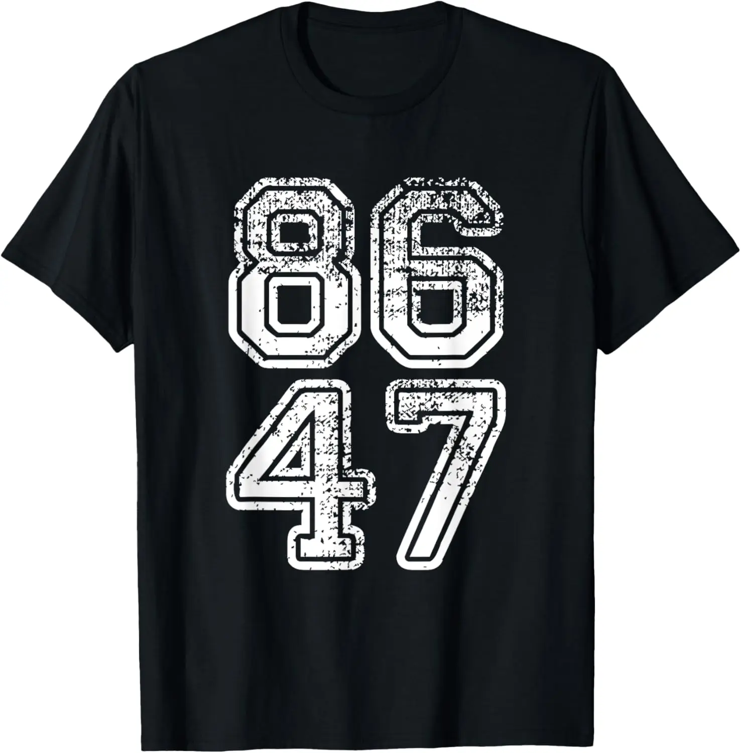 ドナルド・トランプ弾劾 47 8647 反トランプ T シャツ