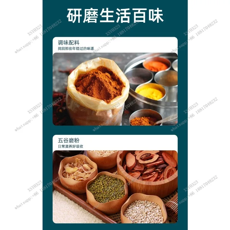 

Universal High Speed Electric Grinder for Home Use Ultrafine Medicine Powder Mill Herbal Supplement Crusher