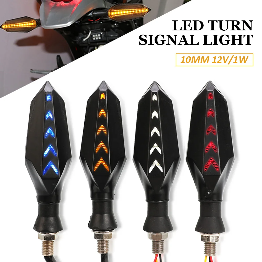 

4 Pieces For YAMAHA MT-09 Tracer MT09 MT 09 FJ-09 FZ-09 FJ09 FZ09 2014-2015 LED Turn Signal Light Amber Blinker Light Flashers