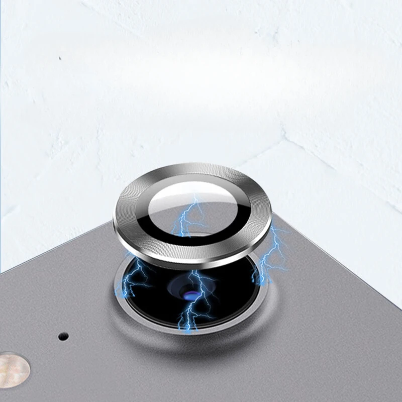 واقيات عدسة الكاميرا الخلفية لجهاز Apple IPad Mini 7 2024 زجاج حلقي معدني خلفي لهاتف IPAD Mini 2024 Mini7 غطاء زجاجي واقي #3