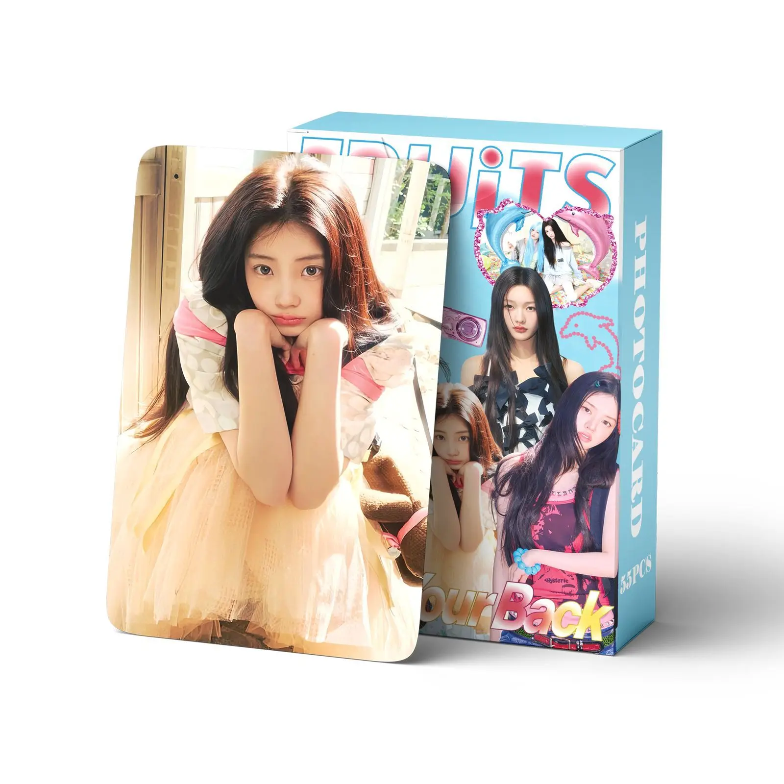 55Pcs New Albums LOMO cards I GOT YOUR BACK cards Surrounding Ins 3-inch photo card decoration card double-sided Fans card Gift