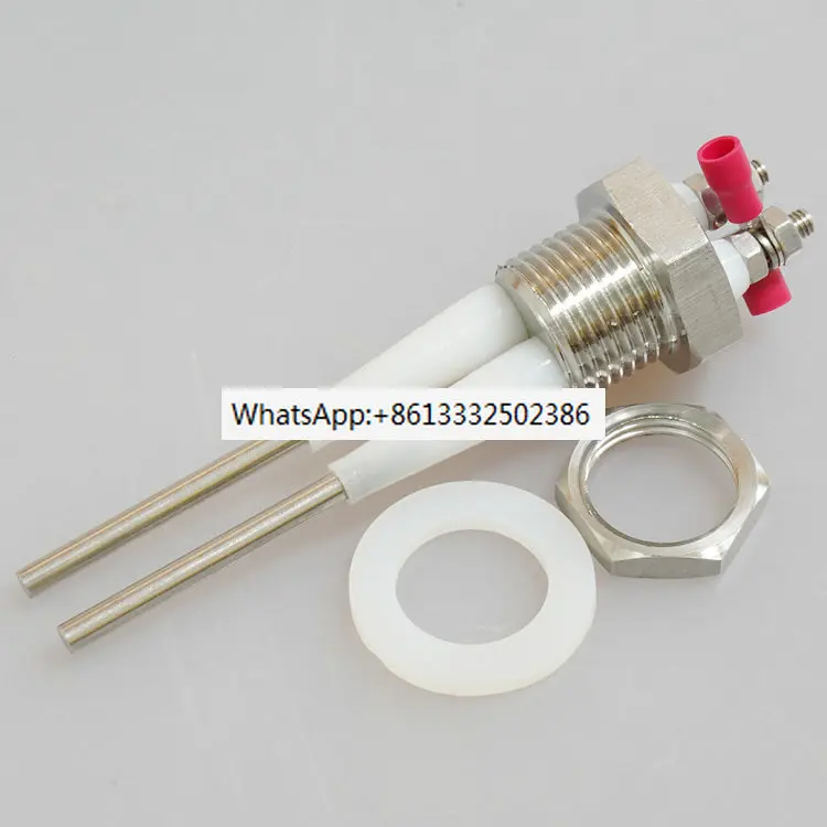 2PCS  4-point, 2-pole, unipolar, bipolar stainless steel water level electrode, liquid level probe, sensing rod sensor