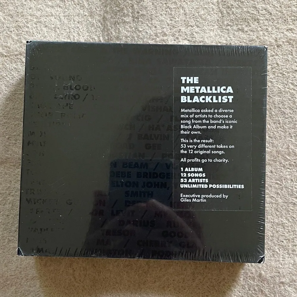 

Коллекция обломок Metallica Blacklist 4CD Tribute Album Rock Metal All-Star