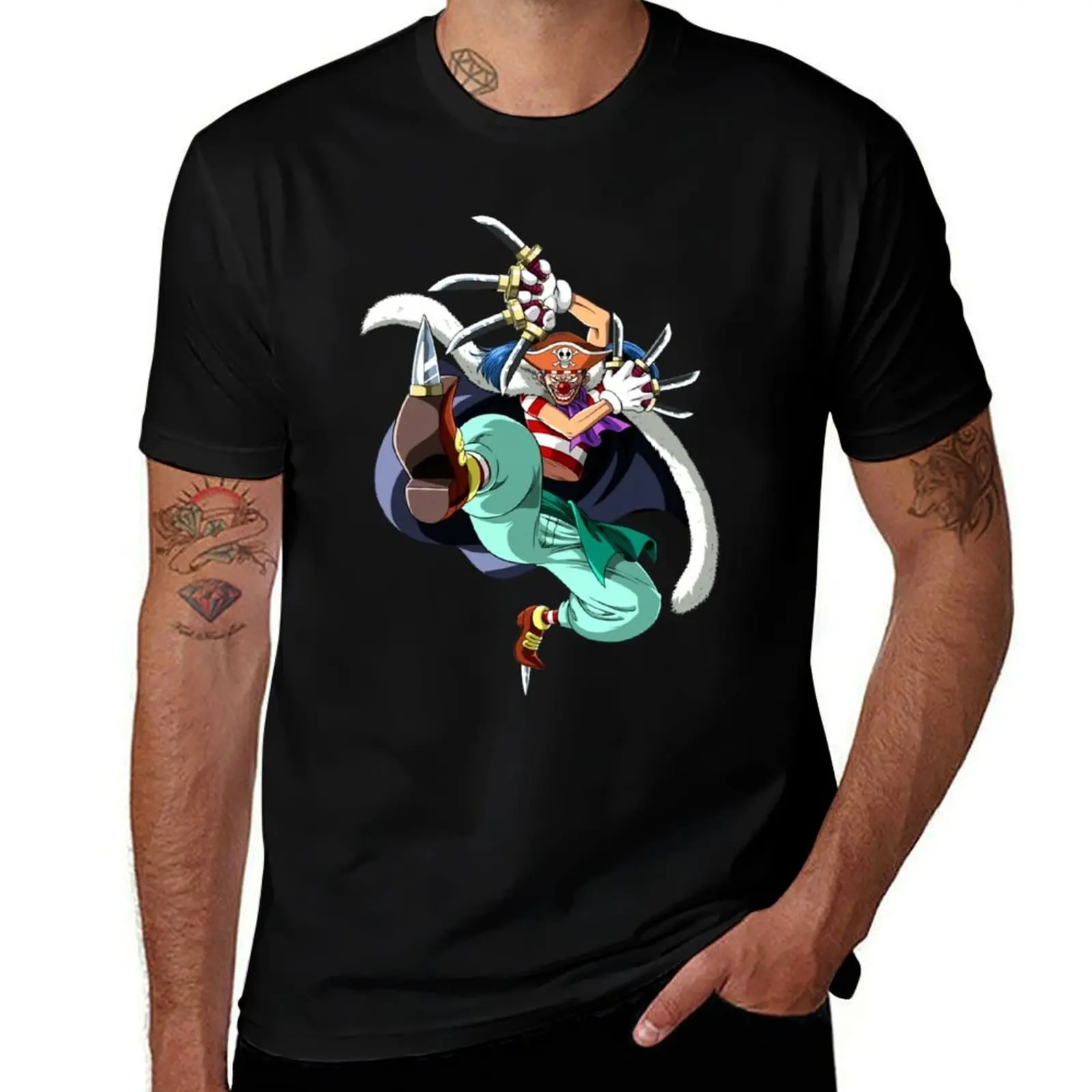 

Buggy the clown movie T-Shirt plus size tops customs design your own cute clothes new edition mens graphic t-shirts anime