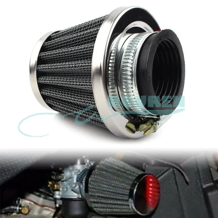 Motorrad Luftfilter-Anschlussschnittstelle – 45 Mm Innendurchmesser, Schwarz, Für ATV, Scooter, Fahrrad, Verbessert Luftstrom