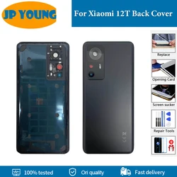 AAA+ quality New Back Cover For Xiaomi 12T Back Battery Cover Rear Housing For Mi 12T Pro Back Glass Door Case Replacement Parts