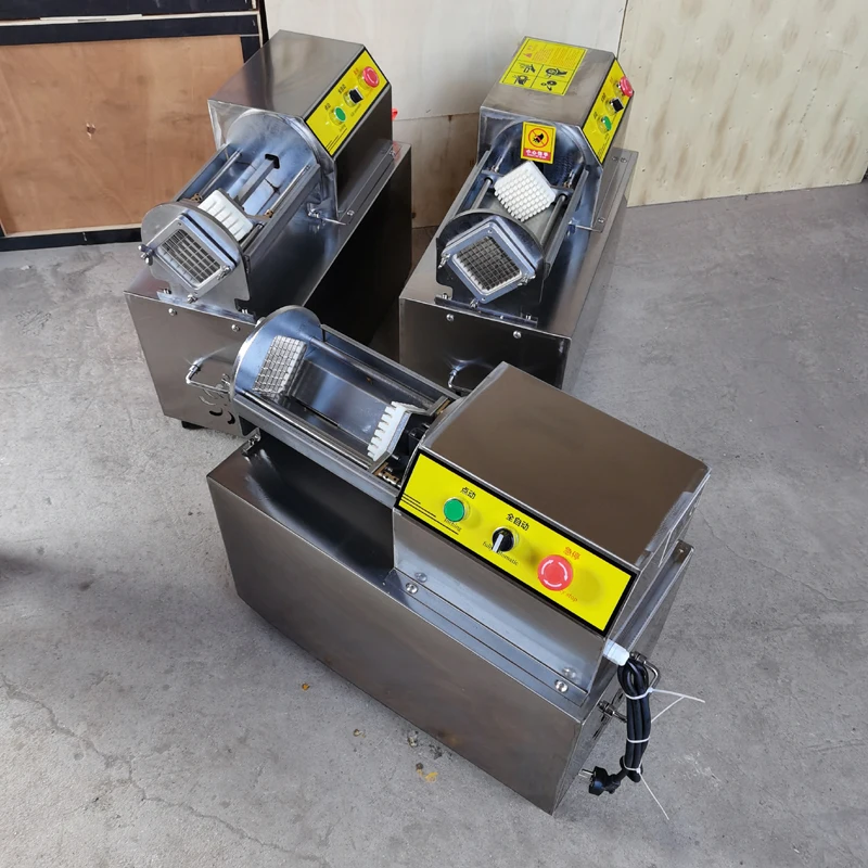 

Машина для резки картофеля фри Коммерческая электрическая машина для нарезки картофельных чипсов Маленькая машина для резки полосок овощей и фруктов