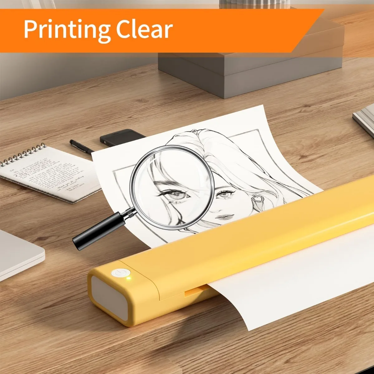 A4 Thermal Paper Quick-Dry Barcode Ship Medical Retail Labels Receipts Compatible A40 X8 M08F S8 Office Warehouse Hospital Use