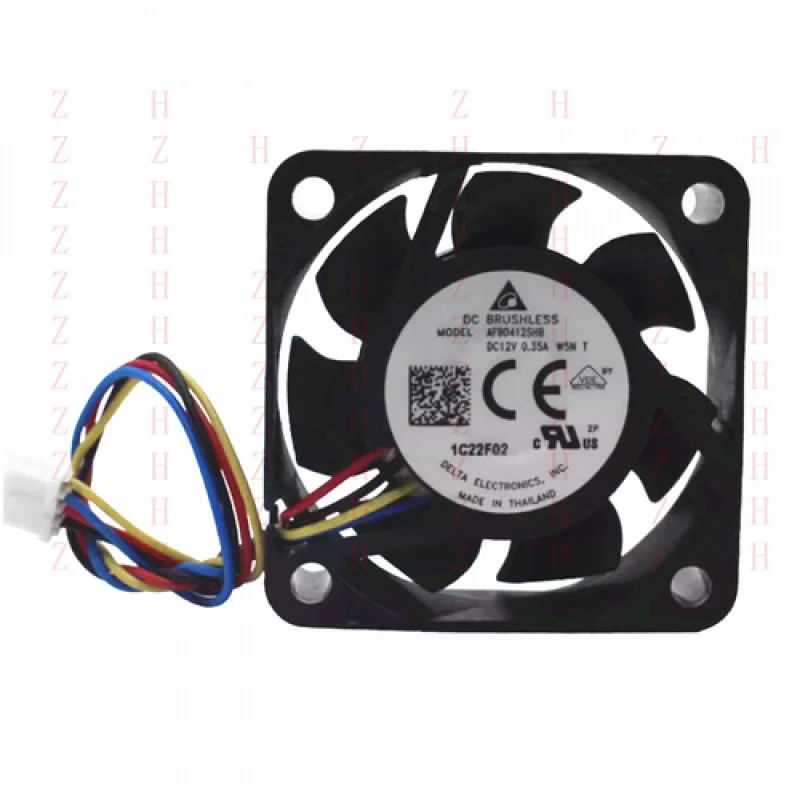 

XXZ for Delta AFB0412SHB 4015 12V 0.35A 4-Wire PWM Cabinet Cooling Fan