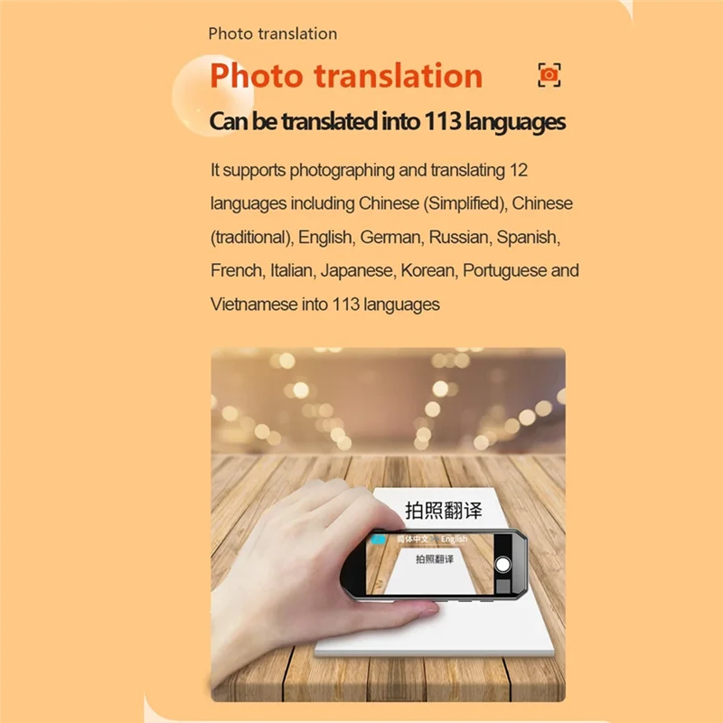 

Stylish-Multifunction Voice Translation Pen 134 Language Translator Pen Offline Translation Pen Intelligent Dictionary Pen