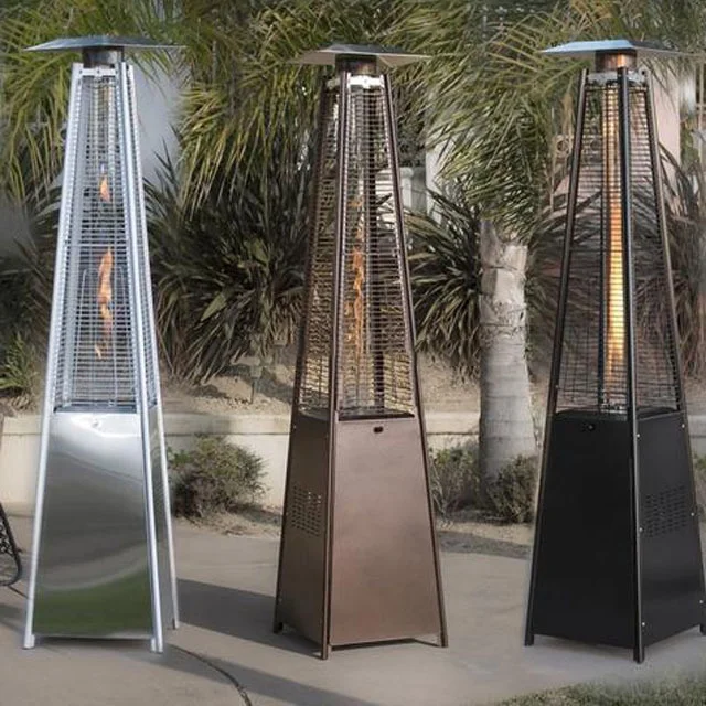 Hot Sale Pyramid Outside Gas Heaters Stainless Steel Propane Outdoor Patio Heater