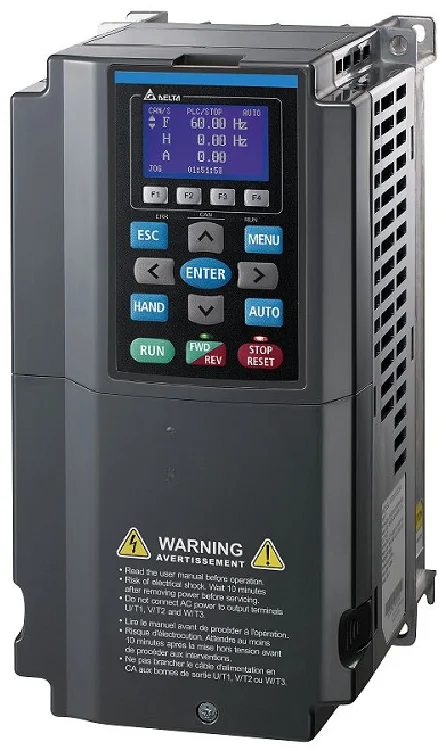 Delta VFD300C23A-21 30Kw  Vfd 3Phase  220v  C2000  Plus series  vfd  delta inverter