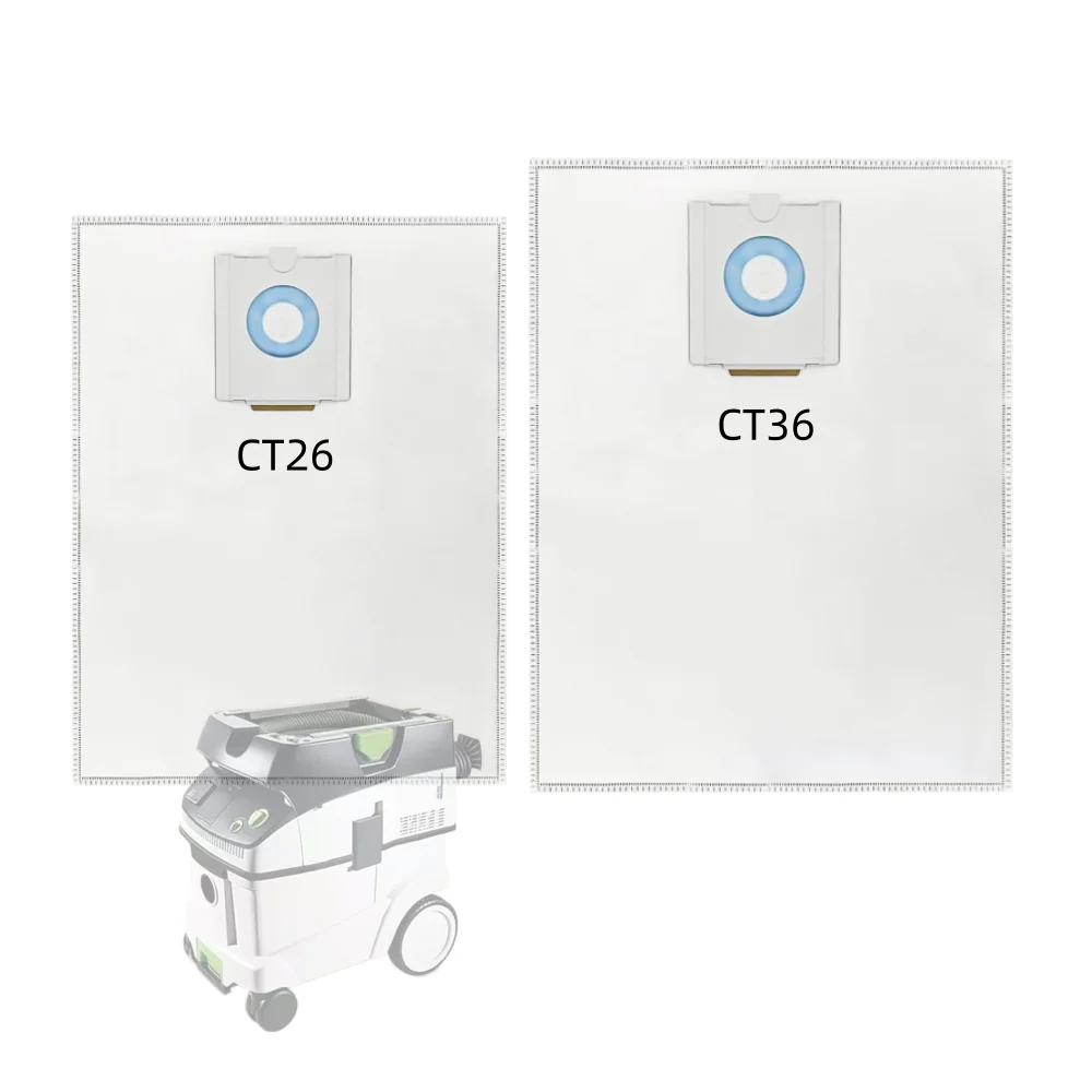 496186/496187 Vacuum Bag Suitable for FeStool CT26 E/ CTL 26 /CTM 26 /CT36 /CTL 36 /CTM 36 E Vacuum Cleaner Dust Bag Accessories