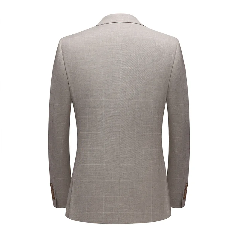 Costume de mariage coupe couvertes pour homme, version coréenne, ensemble trois pièces, S072Ath