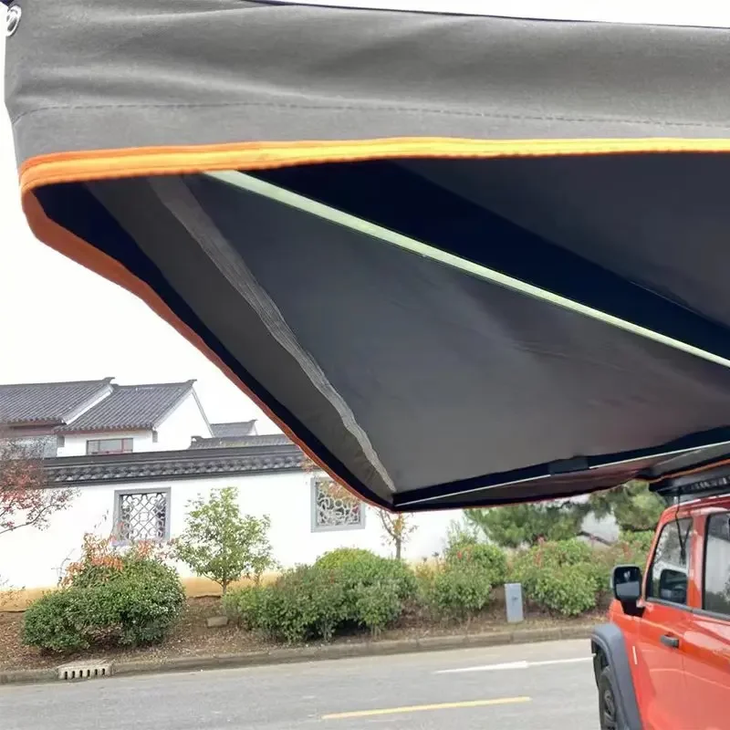 Car Roof freestanding 4WD 270 degree car side awning OEM Extension Foxwing car side awning tent