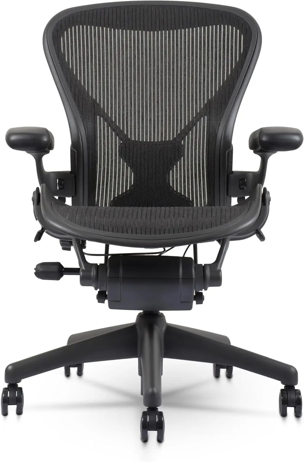 

Кресло Aeron, размер B, полностью укомплектованное, с поддержкой осанки, 16.75"D x 27"W x 41"H