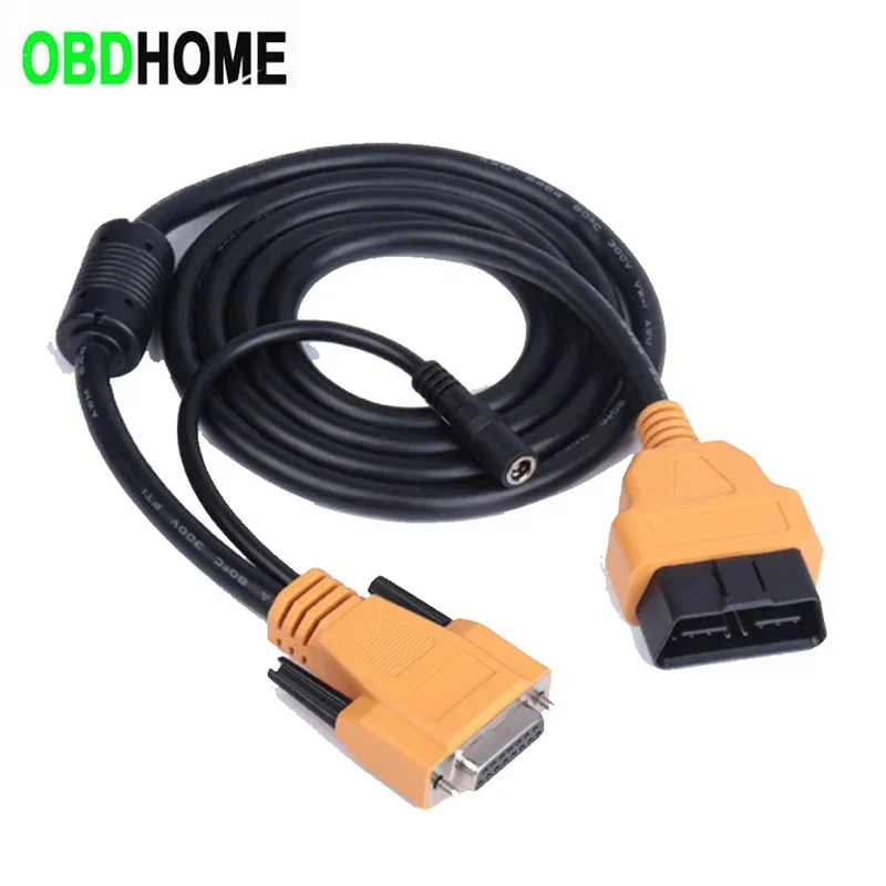 DB 15PIN OBD2 16PIN To DB15 Pin Car Scanner Main Line for Gold Pentium D91TC BT Box C91C80 Male OBD 16 PIN Extention Cable