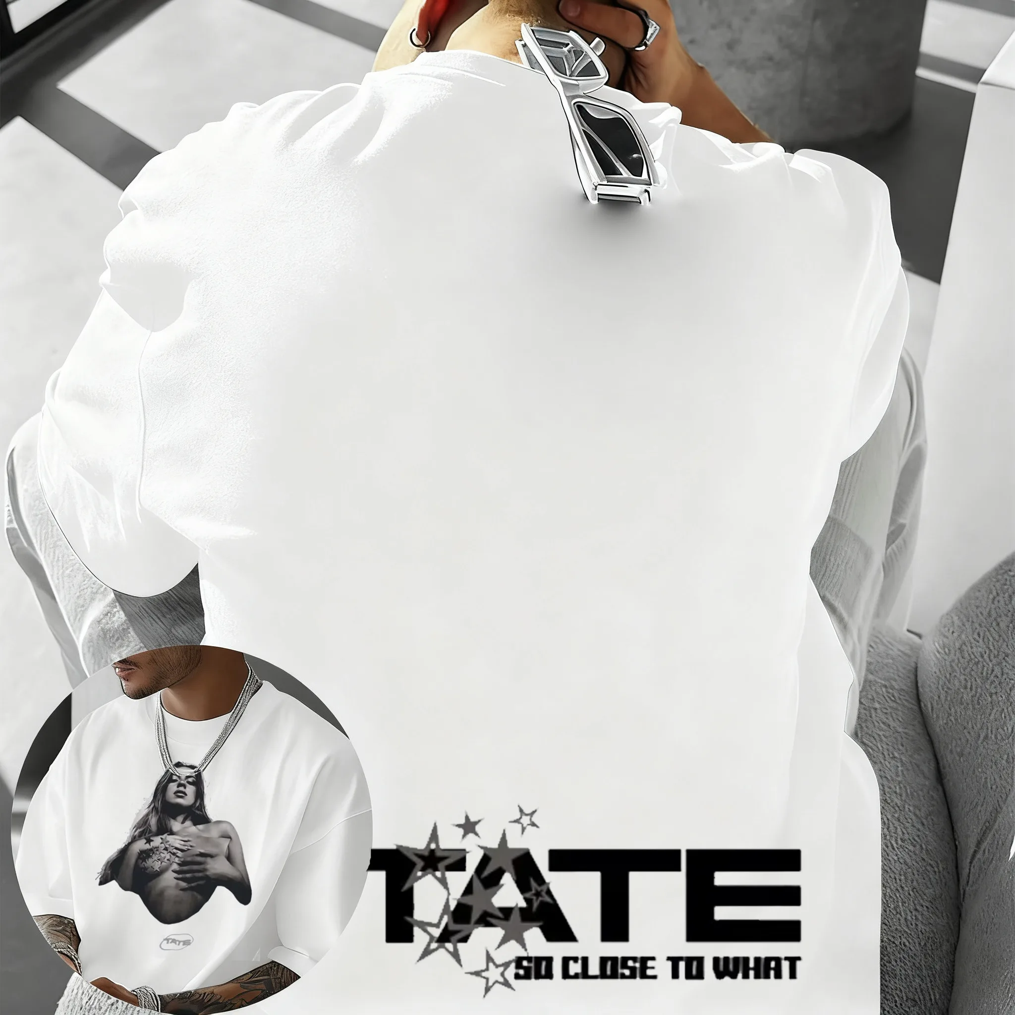 2025 تيت ماكرا جرافيك تي شيرت ألبوم الموسيقى قريب جدًا لماذا ملكة جمال الاحتياطية جولة حول العالم تي شيرت رجالي غير رسمي على الموضة