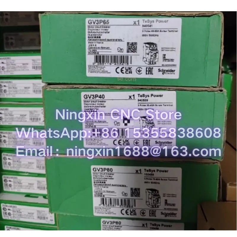 Brand New Original GV3P40 30-40A GV3P50 37-50A GV3P65 48-65A GV3P80 70-80A GV3P73 62-73A Electric motor circuit breaker