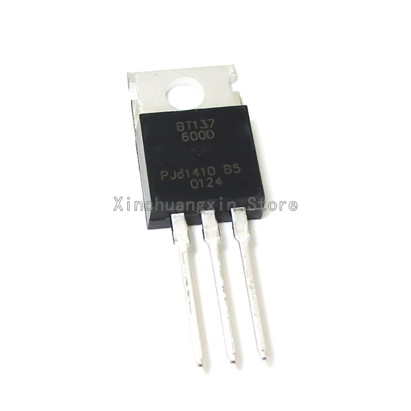 5Pcs/Lot New BT136-600D BT137-600D BT138 BT139 600D TO-220 Triac Transistors