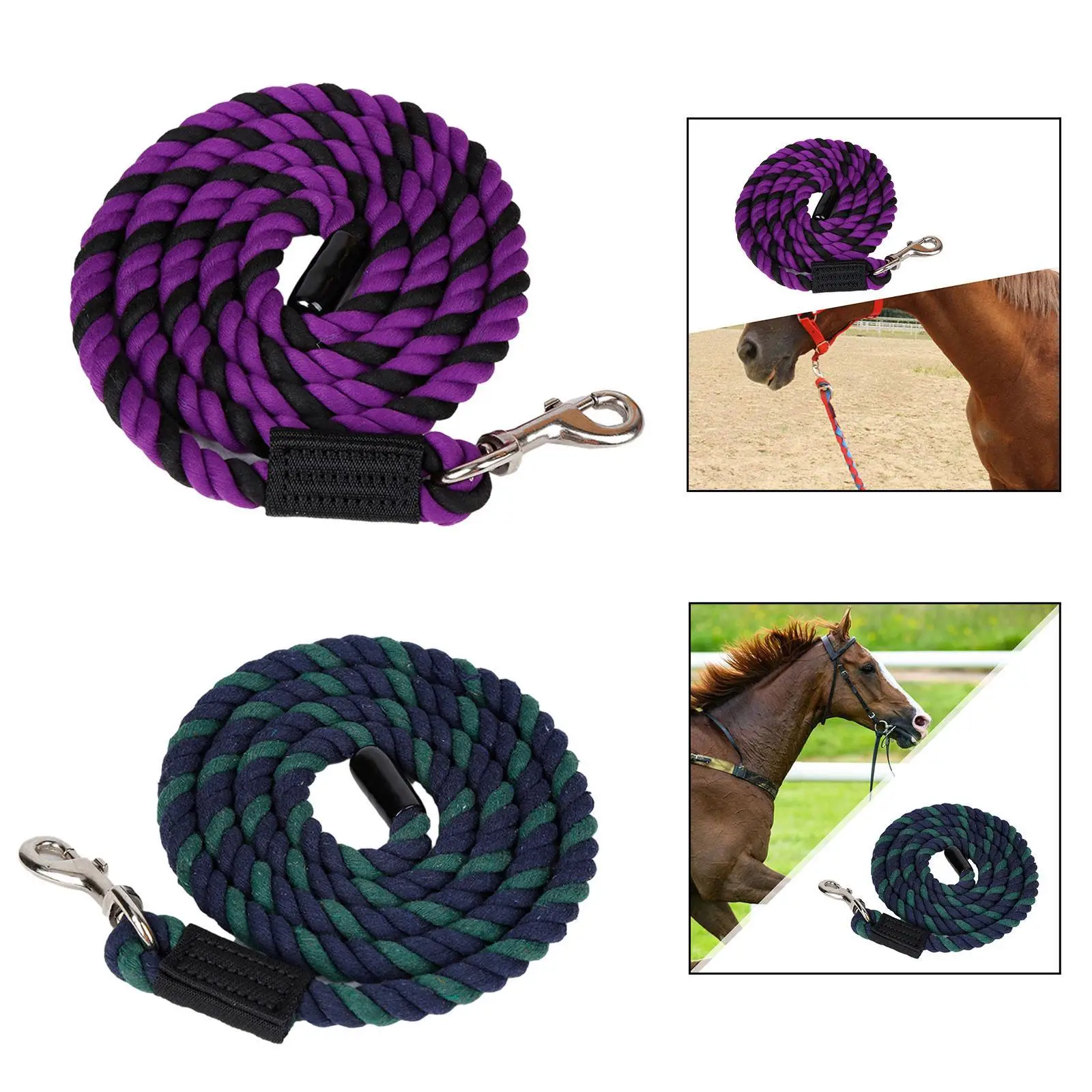 

Lead Rope for Horses And Dogs with Clip for Training Purposes
