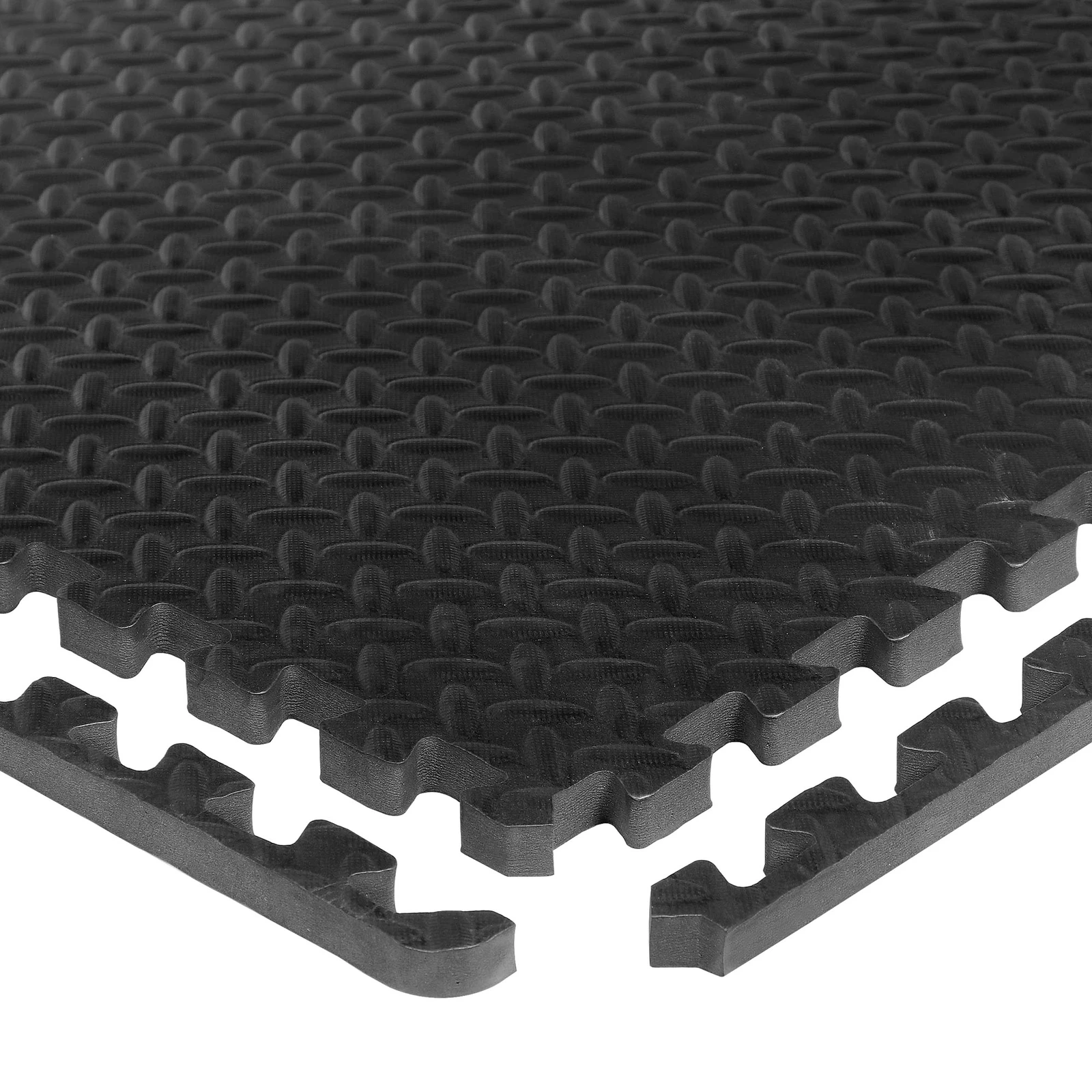 48 قطعة من بساط تمرين الألغاز الآمن من إسفنج EVA المتشابك للأرضية الواقية 192 قدم مربع