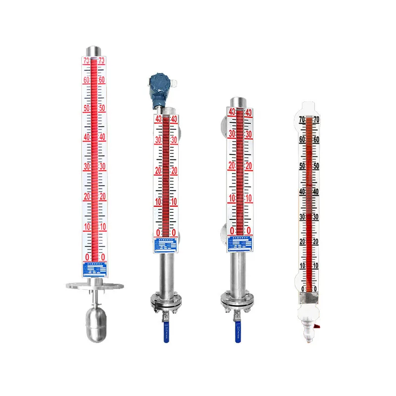 

2026 DWEL LSF Side TopMounted MagneticFlap Level GaugeDisplay IndicatorMeter Transmitter With 4-20mA For TanksSeparators Vessels