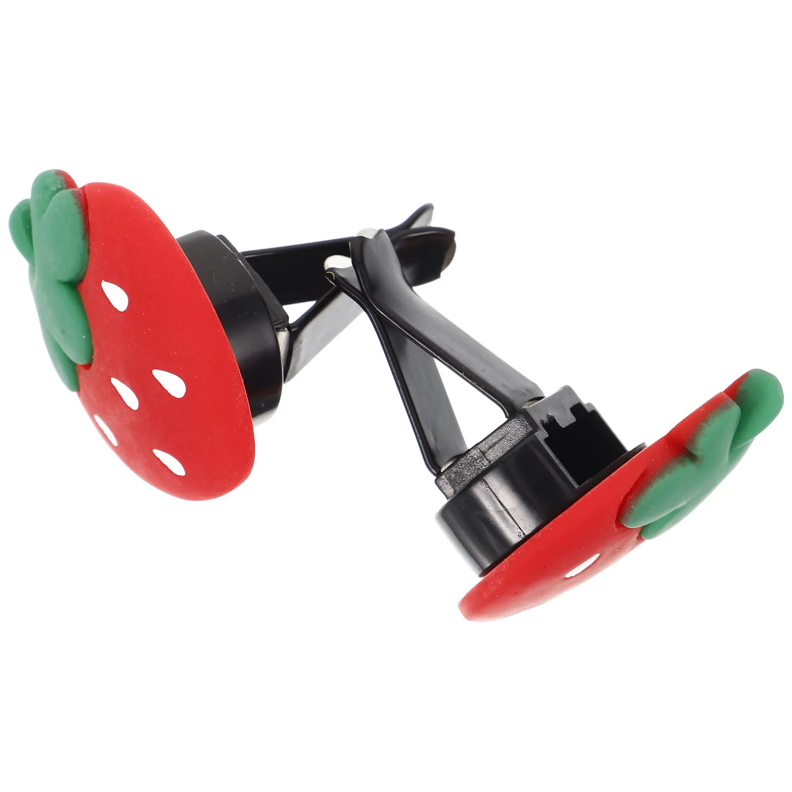 

2pcs Strawberry Car Air Freshener Clip Vent Decor Resin Aroma Diffuser Car Interior Accessories Outlet Decoration