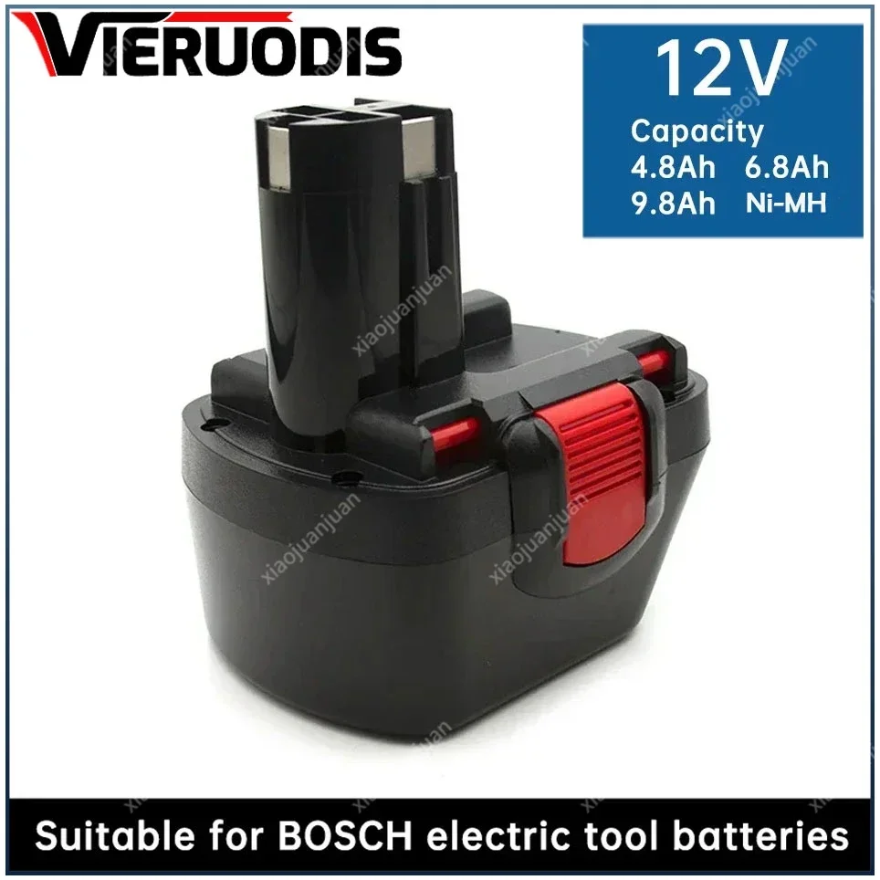 New for Bosch 12V 9800mAh 4800mAH 6800mAH PSR Rechargeable Battery AHS GSB GSR 12 VE-2 BAT043 BAT045 BAT046 BAT049 BAT120 BAT139