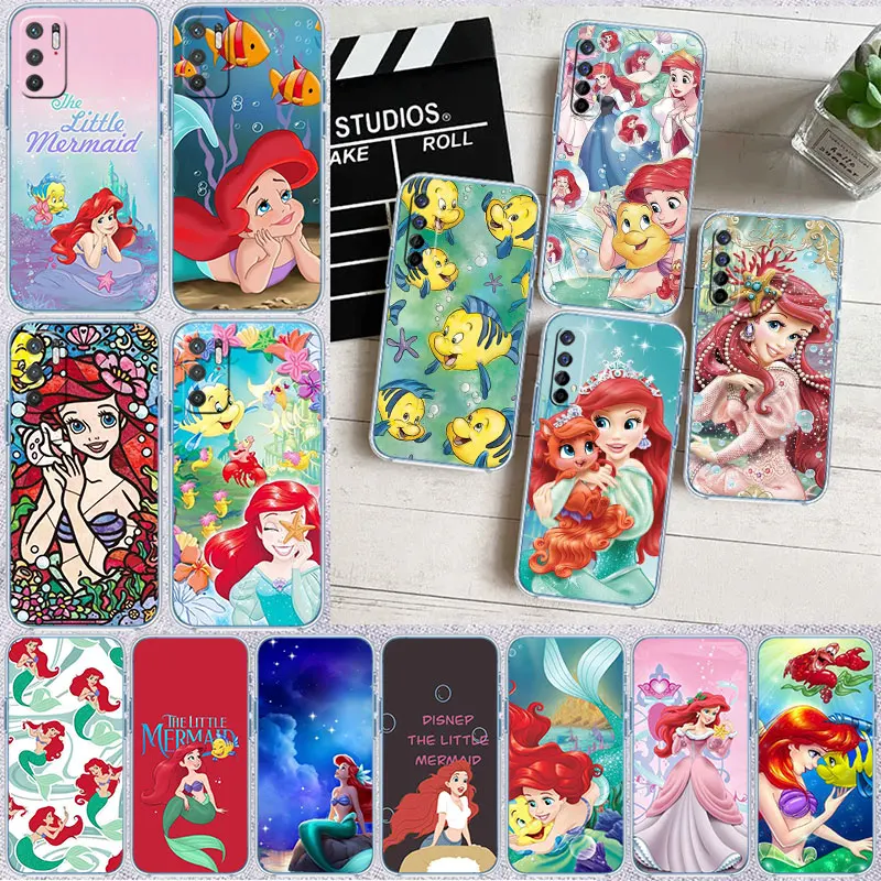 The Little Mermaid New High-End Phone Case for Samsung Galaxy A04 A04S A05 A05S A14 A23 A34 A54 M23 M52 M53 A55 A35